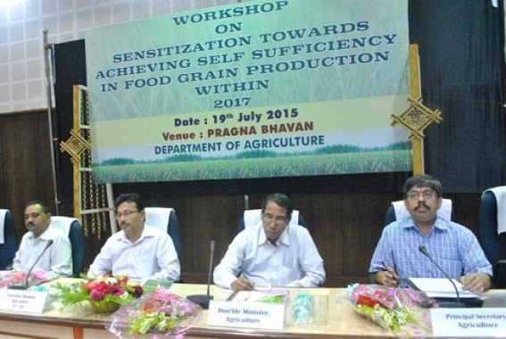  Workshop on achieving Self-sufficiency in food grains held at Pragna Bhawan